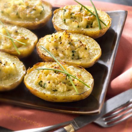 RECIPE MAIN IMAGE Pommes de terre farcies avec la Mayonnaise de Dijon Carrefour
